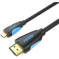 JAMEGA Micro HDMI Kabel 4K High Speed Adapterkabel Kamera GoPro HDMI-Kabel, Micro HDMI Stecker, HDMI Stecker, (150 cm)