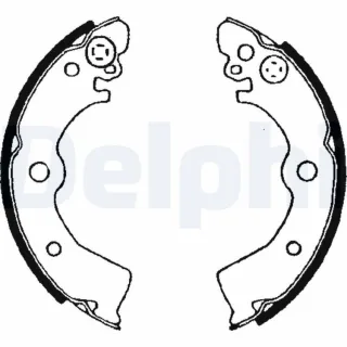 Delphi Bremsbacken hinten Nissan 100nx Almera Sunny