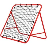 Clanmacy Rebounder Fußball Rebounder Kickback Trainingshilfe Rückprallwand Verstellbar