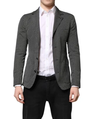 Bedruckter Blazer im klassischen Schnitt