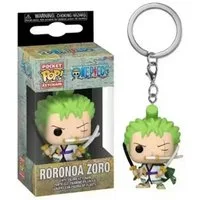 Funko Schlüsselanhänger One Piece Zoro Schlüsselanhänger – Anime Merchandise Sammelfigur, One Piece Figur mit Geschenkbox