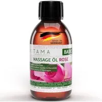 Kitama Massageöl mit Aroma - Körper-Öl für Massagen Pflegeöl Aroma-Öl Thai-Öl 250ml, Rose