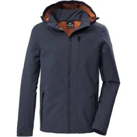 G.I.G.A. DX by killtec Softshelljacke GS 108 MN SFTSHLL JCKT Wasserabweisende Softshelljacke mit abnehmbarer Kapuze