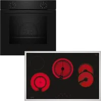 NEFF Backofen-Set N 30/N 70 BX18B, mit Teleskopauszug nachrüstbar, CircoTherm® zum Backen auf 3 Ebenen & Powerstufe für schnelle Hitze