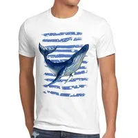 style3 T-Shirt Blauwal meer ozean tauchen