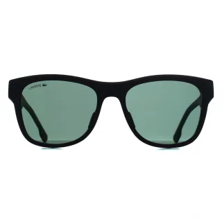 Lacoste L6043S 002 matt schwarz grün Spiegel Sonnenbrille