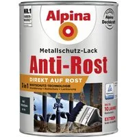 Alpina Metallschutzlack Alpina Metallschutz-Lack Anti-Rost 2,5 L anthrazit