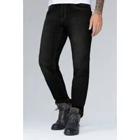 CAMP DAVID Comfort-fit-Jeans mit Used-Waschung