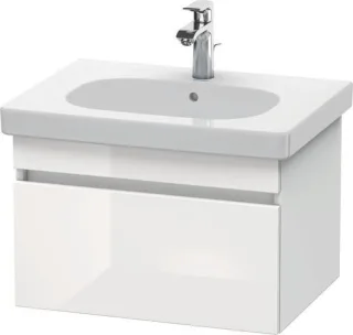 Duravit DuraStyle Waschtischunterbau wandhängend Weiß Hochglanz & Matt 600x453x398 mm - DS638302218 DS638302218