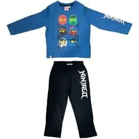 LEGO® kidswear Pyjama Langer Pyjama Kinder Schlafanzug Jungen 2 Teile lange Hose 98 - 128