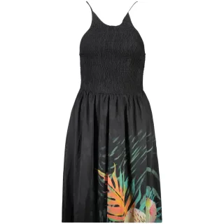 Desigual Schwarzes Polyester Damenkleid