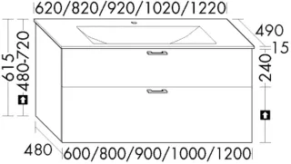 Burgbad Glas-WT+WTU Sys30 PG2 Echo Weiß Hochglanz/Weiß, SHAN082461A0070 SHAN082461A0070