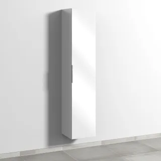Sanipa 3way Hochschrank mit 1 Tür, Weiß-Glanz UF10978