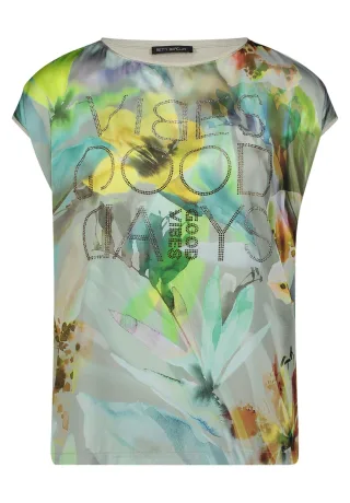 Betty Barclay - Blusenshirt Mint/Nature - Gr. - 42