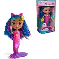 Spin Master Meerjungfrauenpuppe Gabby’s Dollhouse: Der Film – Sing & Shine Meerjungfrau Gabby, mit Licht und Sound