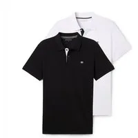 TOM TAILOR Poloshirt (Packung, 2-tlg) im Doppelpack