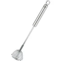 RÖSLE Schneebesen Quirlbesen Edelstahl 27cm, Quirlbesen Edelstahl, Ø5cm, Edelstahl rostfrei, silber