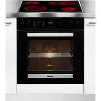 Miele Elektro-Herd-Set H 2455 E D OBSW/EDST mit KM 6003 LPT, Herd-Set - Kombination aus Herd und flexibel nutzbarem Kochfeld