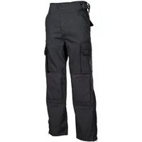 MFH Cargohose Kommandohose, "Smock", Rip Stop, schwarz - L