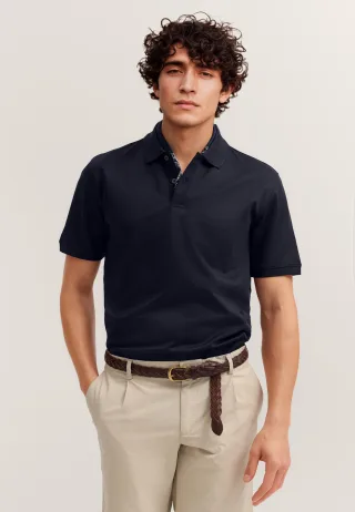 Bugatti Herren Poloshirt dezent elegant