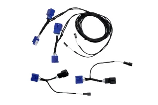 Original Kufatec Kabelsatz Kabelbaum Umrüstung LED auf LED Rückleuchten mit dynamischen Blinker für VW Golf 7 VII bis Modelljahr 2017