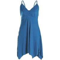 Vishes Sommerkleid Damen Bio-Baumwolle Spaghettiträger-Kleid Hippie, Ethno, Goa Style