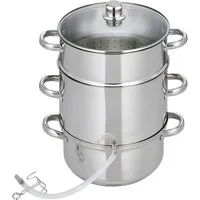Einkochtopf Entsafter Galactica, Edelstahl, Ø 26 cm, Induktion