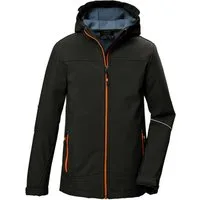 Killtec Softshelljacke KOW 366 BYS SFTSHLL JCKT Wasserabweisende Softshelljacke mit Fleece, Kapuze und Reflektoren