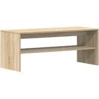 vidaXL TV-Schrank TV-Schrank Sonoma-Eiche 100x40x40 cm Holzwerkstoff (1-St)