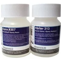 DD Composite Epoxidharz 100g Epox 4307 + 50g Härter 313 (Topcoat, 2-St., Harz und Härter), transparent, Lösemittel- und füllstofffrei