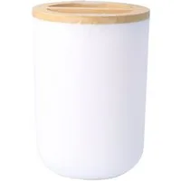 PARSA Beauty Zahnputzbecher Essential Bambus Zahnputzbecher, modernes Design trifft natürliche Nac