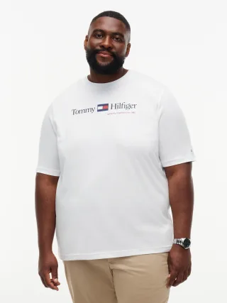 BT-BRAND LOVE RWB GRAPHIC TEE-B White