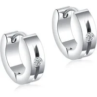 Firetti Paar Creolen Schmuck Geschenk Glamour, klassisch, mit Zirkonia (synth)