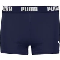 PUMA Badehose PUMA SWIM BOYS LOGO TRUNKS mit elastischem Bund, für Boys, Logoschriftzug