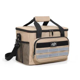 IPRee Large-Capacity Outdoor Picnic Bag Handheld&Crossbody Multi-Layers Travel Thermal Bag Two-way Zipper Portable Outdo