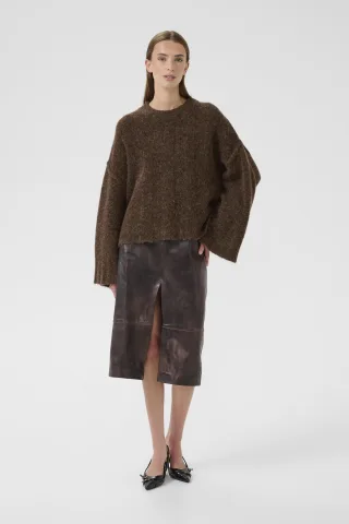 Strickpullover KBBlake Baggy fit black brown