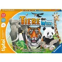 Ravensburger Spiel tiptoi® Tiere der Welt, Made in Europe