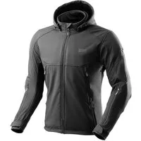 Rebelhorn Motorradjacke Slash Softshell wasserdichte Motorrad Textiljacke Verbindungsreißverschluss,Ellenbogenprotektoren enthalten,Schulte