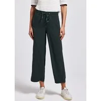 STREET ONE Stoffhose High Waist