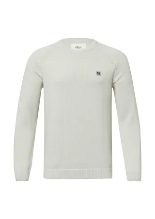 s.Oliver - Strickpullover creme - Gr. - M