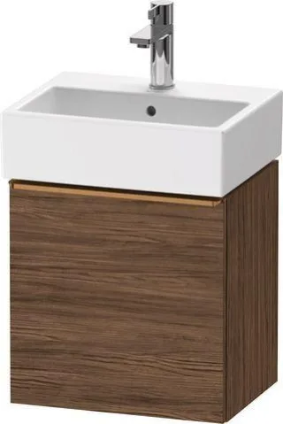 Duravit D-Neo Waschtischunterbau wandhängend Nussbaum dunkel Matt 434x322x440 mm - DE4217L04210000 DE4217L04210000