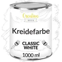 Creative Deco Kreidefarbe Kreidefarbe für Möbel Möbelfarbe Landhaus Vintage Matt Abwaschbar