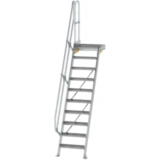 Munk Treppe mit Plattform 60° Stufenbreite 600 mm - 600370