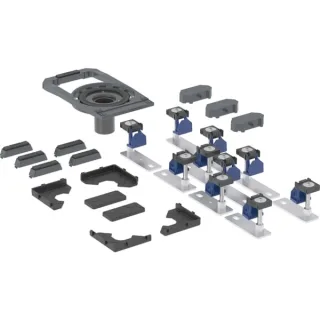 Geberit Duofix Duschwannenablauf mit zehn Füssen, für CleanFloor30 Duschfläche, 551561001 551561001