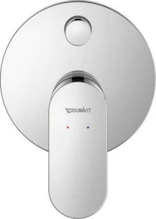 Duravit Wave Einhebelmischer Unterputz Set Chrom Hochglanz 125x89x162 mm - WA4210008010 WA4210008010