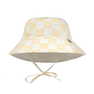 Lässig UV-Schutz 80 Sonnenhut Checkered vanilla/sea salt