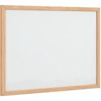 vidaXL Pinnwand Magnetisches Whiteboard mit massivem Kiefernholzrahmen 40x30 cm