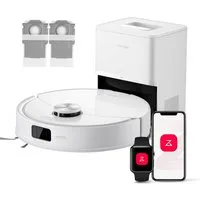 Roborock Saugroboter Q10 S5+ Saugroboter mit Wischfunktion, 10.000 Pa HyperForce Saugkraft, (Upgrade von S8 Plus)Auto Lifting Mopping,Dual Anti-Tangle System