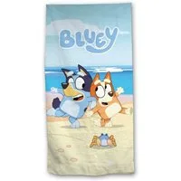 Bluey Strandtuch 140x70 cm Kinder Badehandtuch Polyester Strand Schwimmbad Reise, (Packung)