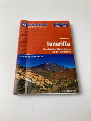 Hikeline Wanderführer Teneriffa 1 : 50 000 wasserfest und reißfest GPS Track zum Download
